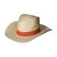 Strohhut 'Texas' natur/orange