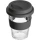 Becher aus Glas, 300ml schwarz