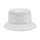 Bucket Hut Papierstroh weiß