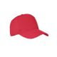RPET Baseball Kappe 5 Panels rot