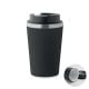 Doppelwandiger Becher 350 ml schwarz
