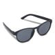 Sonnenbrille Weizenstroh Erde UV400 schwarz
