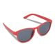 Sonnenbrille Weizenstroh Erde UV400 rot
