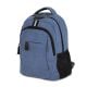 Rucksack Harper aus recyceltem Baumwoll-Canvas dunkelblau