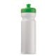 Sportflasche Bio 750ml weiss / grün