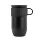 Sagaform Ted isolierter Becher, 280ml auslaufsicher und spülmaschinenfest schwarz