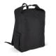 R-PET 600D Rolltop-Rucksack 20L schwarz