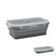 Faltbare Lunchbox 1200ml steingrau