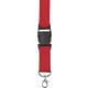 Lanyard aus Polyester Bobbi rot