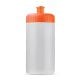 Sportflasche auf Biobasis 500ml basic transparent orange