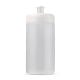 Sportflasche auf Biobasis 500ml basic transparent weiss
