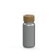 Trinkflasche 'Natural', 400 ml silber