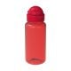 Trinkflasche 'Junior', 400 ml, RENEW transparent-rot/standard-rot