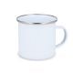 Emalie Becher 350ml weiss