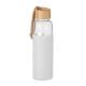 Trinkflasche Glas 500 ml weiß