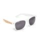 Justin RPC-Sonnenbrille mit Korkeinlage UV400 weiss