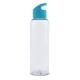 Loop Flasche transparent R-PET 600ml transparent türkis