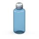 Trinkflasche 'Sports', 1,0 l transparent-blau/transparent