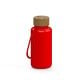 Trinkflasche 'Natural', 700 ml, inkl. Strap rot