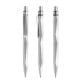 prodir QS20 PQS Push Kugelschreiber silver-silver satin finish