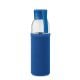 Flasche recyceltes Glas 500 ml königsblau