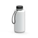 Trinkflasche 'Refresh', 1,0 l, inkl. Strap weiß/schwarz