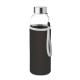 Trinkflasche Glas 500 ml schwarz