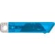 Cutter-Messer mit Federkernautomatik aus Kunststoff Griffin Hellblau