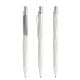 prodir QS20 PQS Push Kugelschreiber white dolomite-silver satin finish