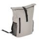 R-PET 600D Rolltop Fahrrad-Rucksack 20L grau