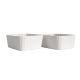 Sagaform Flora Auflaufform mini 2-tlg. weiss