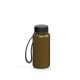 Trinkflasche 'Refresh', 400 ml, inkl. Strap gold/schwarz