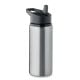 Einwandige Flasche 500 ml mattsilber