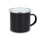 Emalie Becher 350ml schwarz