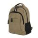 Rucksack Harper aus recyceltem Baumwoll-Canvas olivgrün
