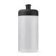 Sportflasche auf Biobasis 500ml basic transparent schwarz