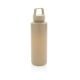 Wasserflasche mit Henkel aus RCS rPP braun