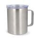 T-ceramic Thermobecher mit Deckel Danube 350ml silber