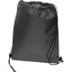 Polyester Gymbag mit Kühlfunktion schwarz
