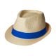 Panamahut 'Salvador' beige/blau