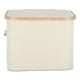 InSideOut faktbarer Korb mit Deckel Sogne 40,5 x 33 x 30cm ecru