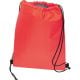 Polyester Gymbag mit Kühlfunktion rot