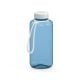 Trinkflasche 'Refresh', 1,0 l, inkl. Strap transluzent-blau/weiß