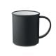 Vintage Kaffeebecher PP schwarz