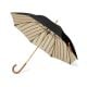 VINGA Bosler AWARE™ Regenschirm aus recyceltem PET Schwarz
