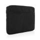 Laluka AWARE™ 15,6' Laptoptasche aus recycelter Baumwolle schwarz