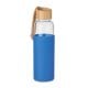 Trinkflasche Glas 500 ml königsblau