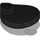 8 teiliges Platzset schwarz