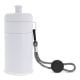 Sportflasche mit Halteschlaufe 500ml weiss / weiss