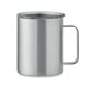 Doppelwandiger Becher 300 ml mattsilber